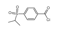 4-(propane-2-sulfonyl)-benzoyl chloride结构式