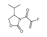2-Oxazolidinone, 3-(2-fluoro-1-oxo-2-propenyl)-4-(1-methylethyl)-, (4S)- (9CI) picture