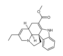 (-)-pseudotabersonine结构式