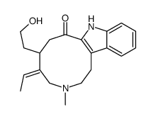 (6S)-5-[(E)-Ethylidene]-1,2,3,4,5,6,7,9-octahydro-6-(2-hydroxyethyl)-3-methyl-8H-azecino[5,4-b]indol-8-one picture