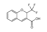 2-(trifluoromethyl)-2H-chromene-3-carboxylic acid结构式