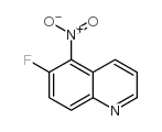 6-fluoro-5-nitroquinoline Structure