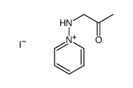 1-(pyridin-1-ium-1-ylamino)propan-2-one,iodide结构式