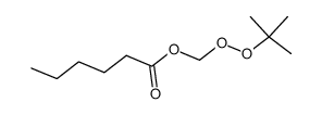 tert-butylperoxymethyl caproate结构式