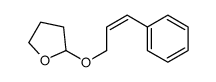 2-(3-phenylprop-2-enoxy)oxolane Structure