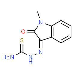 1-METHYLISATIN, 3-THIOSEMICARBAZIDE Structure