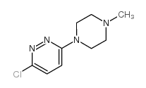 3-chloro-6-(4-methylpiperazin-1-yl)pyridazine Structure