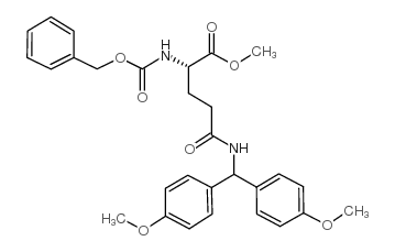 N-ALPHA CARBOBENZOXY-N-GAMMA-(4,4'-DIMETHOXY)BENZHYDRYL-L-GLUTAMINE ALPHA-METHYL ESTER picture