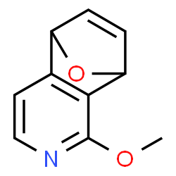 5,8-Epoxyisoquinoline,5,8-dihydro-1-methoxy-(9CI) structure