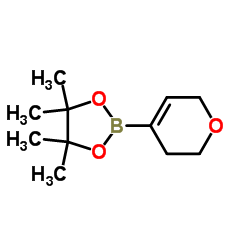 3,6-Dihydro-2H-pyran-4-boronic acid pinacol ester Structure
