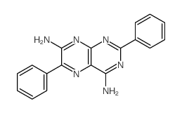 4,7-Pteridinediamine,2,6-diphenyl-结构式