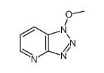 1H-1,2,3-Triazolo[4,5-b]pyridine,1-methoxy-(9CI)结构式