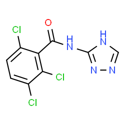 2,3,6-trichloro-N-(4H-1,2,4-triazol-3-yl)benzamide结构式