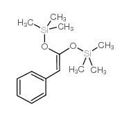 BETA BETA-BIS(TRIMETHYLSILYLOXY)-STYRENE structure