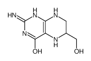 2-amino-6-(hydroxymethyl)-5,6,7,8-tetrahydro-1H-pteridin-4-one Structure