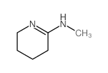 N-methyl-3,4,5,6-tetrahydropyridin-2-amine结构式