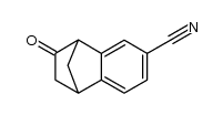 7-cyano-benzobicyclo(2.2.1)hepten-2-one Structure
