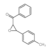 Methanone,[3-(4-methylphenyl)-2-oxiranyl]phenyl- Structure