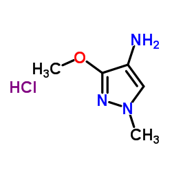 1H-Pyrazol-4-amine,3-methoxy-1-methyl-(9CI) Structure