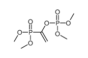 Phosphoric acid dimethyl[1-(dimethoxyphosphinyl)ethenyl] ester Structure