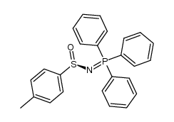 N-(p-tolylsulfinylimino)triphenylphosphorane结构式