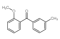 2-METHOXY-3'-METHYLBENZOPHENONE structure