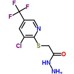 2-([3-CHLORO-5-(TRIFLUOROMETHYL)-2-PYRIDINYL]SULFANYL)ACETOHYDRAZIDE picture