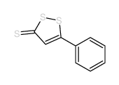 3H-1,2-Dithiole-3-thione,5-phenyl-结构式