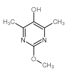 2-methoxy-4,6-dimethylpyrimidin-5-ol Structure