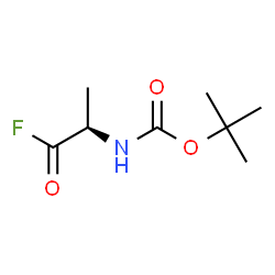 Carbamic acid, [(1R)-2-fluoro-1-methyl-2-oxoethyl]-, 1,1-dimethylethyl ester结构式