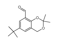 6-tert-butyl-2,2-dimethyl-4H-benzo[1,3]dioxine-8-carbaldehyde Structure