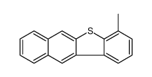 4-Methylbenzo[b]naphtho[2,3-d]thiophene Structure