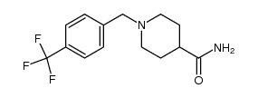 4-carboxamide-1-(4-trifluoromethylbenzyl)piperidine Structure