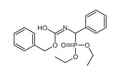 benzyl N-[diethoxyphosphoryl(phenyl)methyl]carbamate Structure