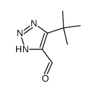 1H-1,2,3-Triazole-4-carboxaldehyde, 5-(1,1-dimethylethyl)- (9CI) structure