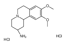 (2S,11bR)-9,10-dimethoxy-2,3,4,6,7,11b-hexahydro-1H-benzo[a]quinolizin-2-amine,dihydrochloride结构式