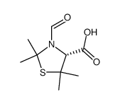 (R)-3-formyl-2,2,5,5-tetramethylthiazolidine-4-carboxylic acid picture