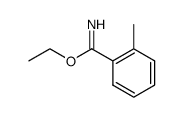 2-methyl-benzimidic acid ethyl ester Structure