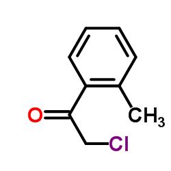 2-氯-1-(2-甲基苯基)乙酮结构式