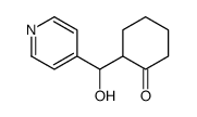 2-[hydroxy(pyridin-4-yl)methyl]cyclohexan-1-one结构式