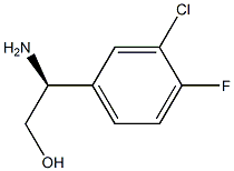 (S)-2-Amino-2-(3-chloro-4-fluorophenyl)ethanol structure