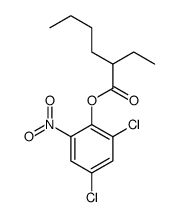 (2,4-dichloro-6-nitrophenyl) 2-ethylhexanoate Structure