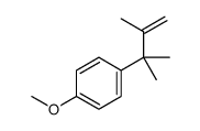 1-(2,3-dimethylbut-3-en-2-yl)-4-methoxybenzene Structure