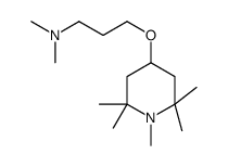 N,N-dimethyl-3-(1,2,2,6,6-pentamethylpiperidin-4-yl)oxypropan-1-amine Structure
