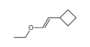 E-1-Cyclobutyl-2-ethoxyethylen Structure