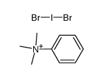 tri-N-methyl-anilinium, dibromo iodate(I) Structure