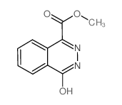 4-OXO-3,4-DIHYDRO-PHTHALAZINE-1-CARBOXYLIC ACID METHYL ESTER Structure
