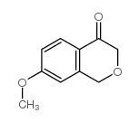 7-甲氧基-4-异二氢色原酮结构式