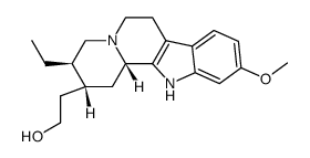 11-methoxyccorynan-17-ol结构式