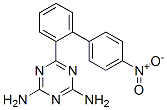 6-(4'-Nitro[1,1'-biphenyl]yl)-1,3,5-triazine-2,4-diamine Structure